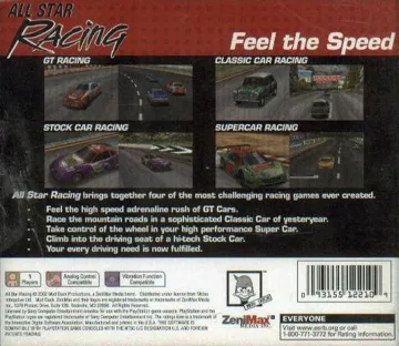 All Star Racing (US) box cover back